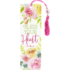 Peter Pauper Press Bless Your Heart Beaded Bookmark