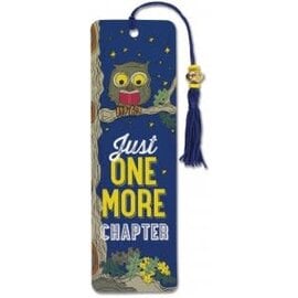 Peter Pauper Press Just One More Chapter Beaded Bookmark