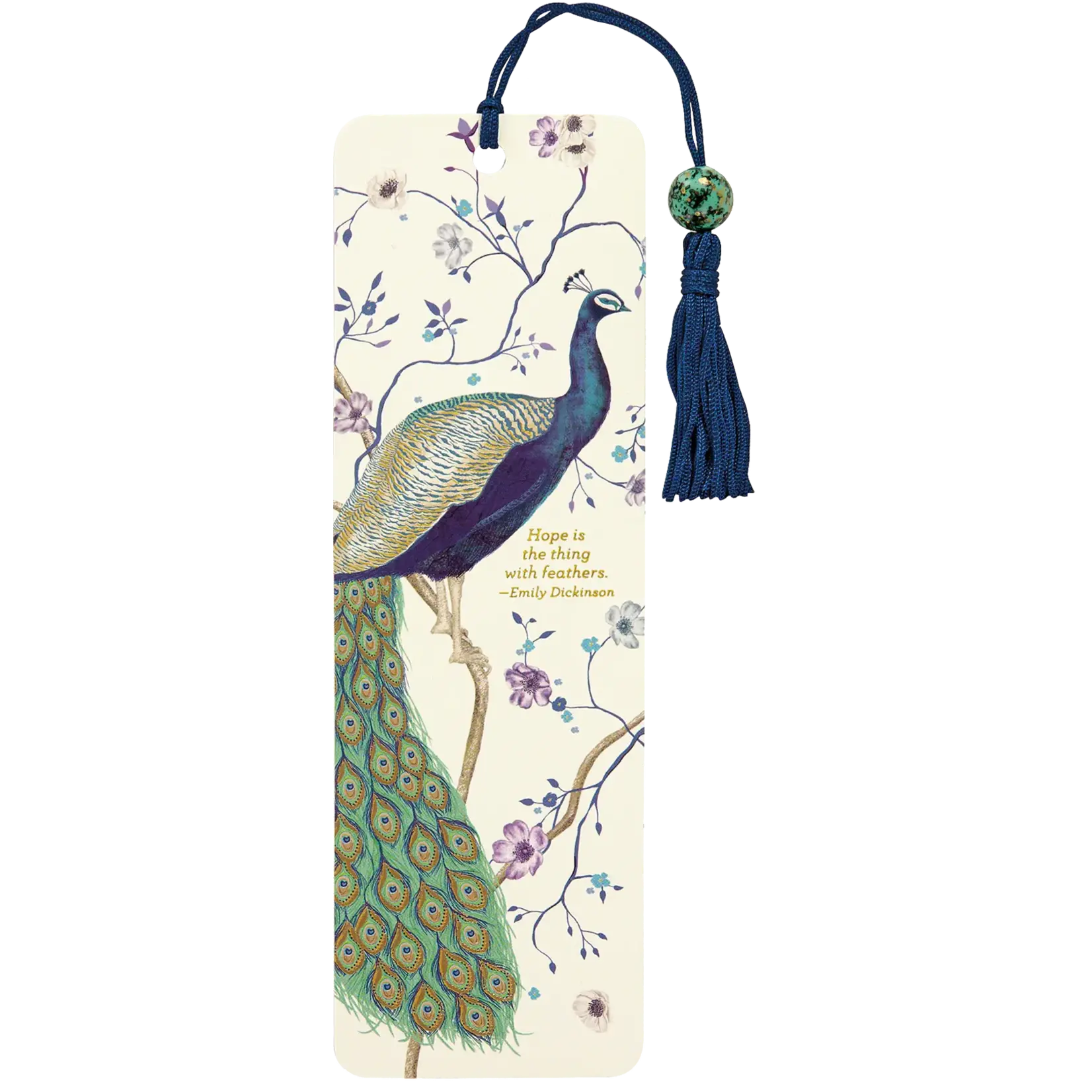Peter Pauper Press Peacock Beaded Bookmark [9781441320148]