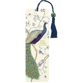 Peter Pauper Press Peacock Beaded Bookmark