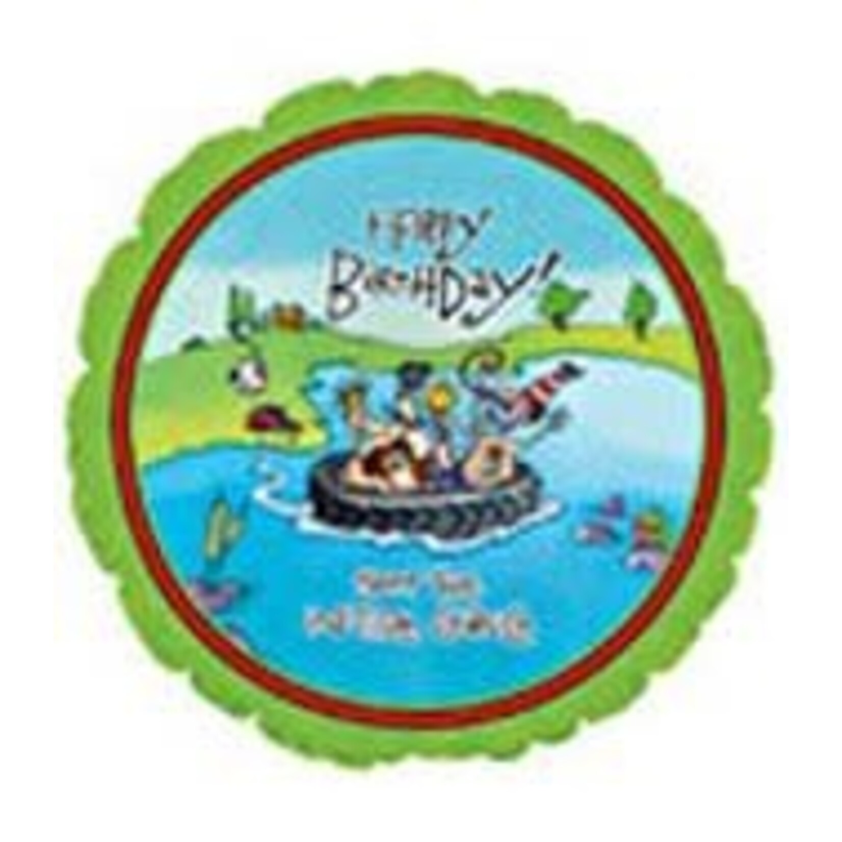 CTI Industries Happy Birthday from the In-Tire Gang 18 inch Foil Mylar Balloon [15376]