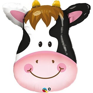 Qualatex Contented Cow 32 Inch Foil Balloon