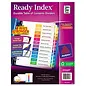 AVERY Avery 11127 Ready Index Monthly Multi-Color Table of Contents Dividers