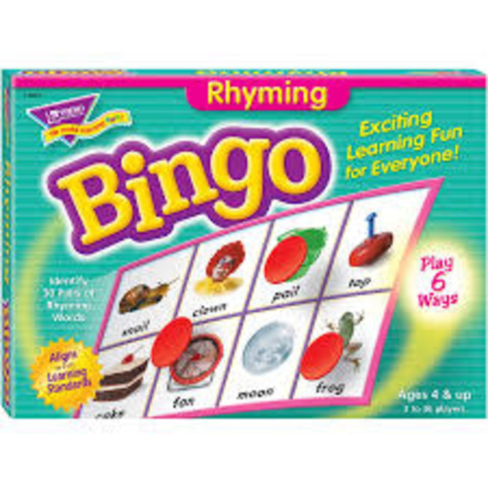 Trend Enterprises Rhyming Bingo Game [T6067]
