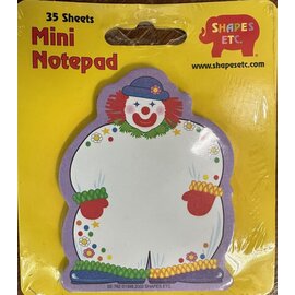 Clown Mini Notepad