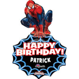 Spider-Man – Personalizable Shape – Mylar Foil Balloon