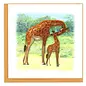 QUILLING CARDS, INC Quilled Giraffe Greeting Card