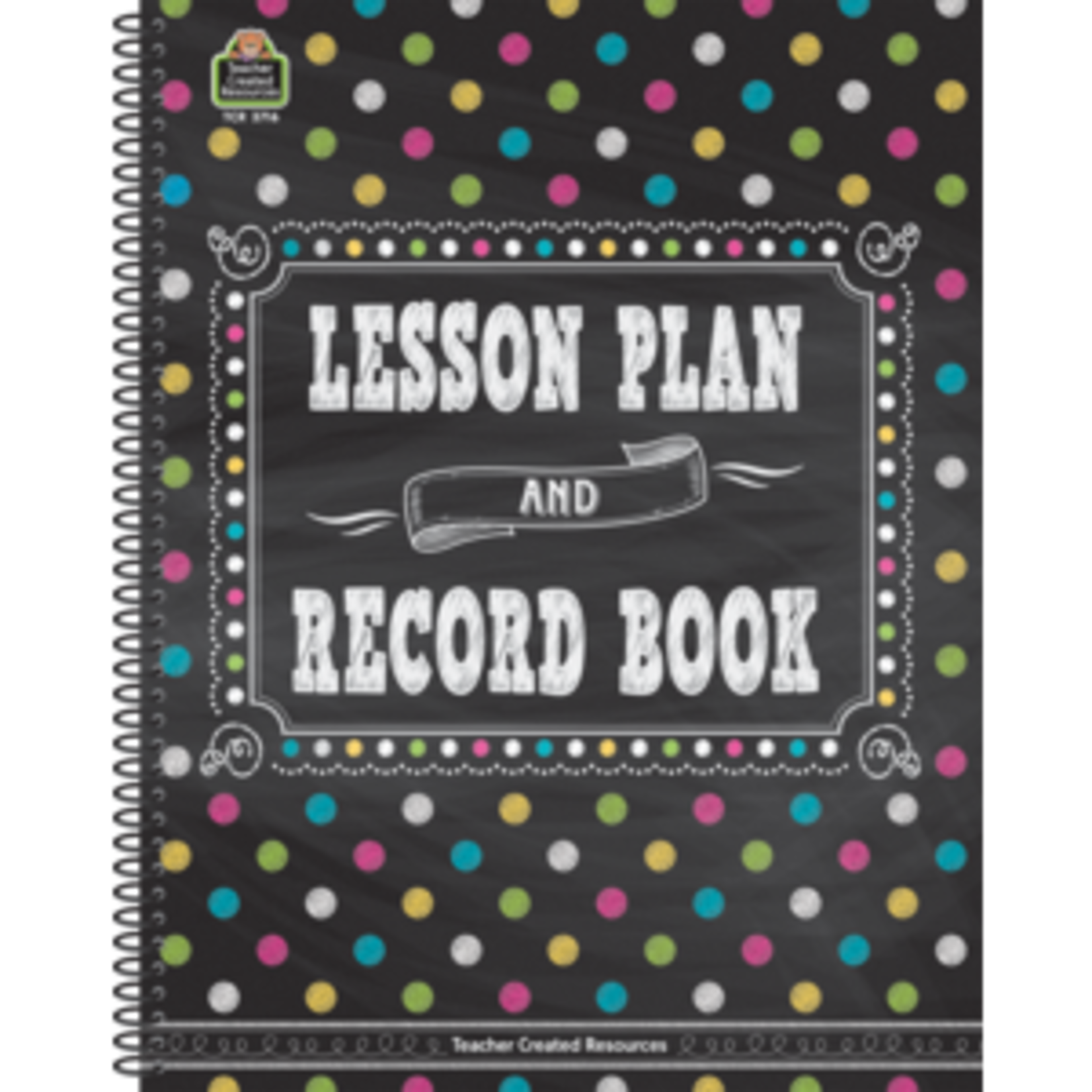 Teacher Created Resources Chalkboard Brights Lesson Plan and Record Book [TCR3716]