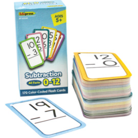 Teacher Created Resources Subtraction Flash Cards - All Facts 0-12