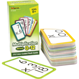 Teacher Created Resources Multiplication Flash Cards - All Facts 0-12