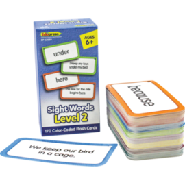 Teacher Created Resources Sight Words Flash Cards - Level 2