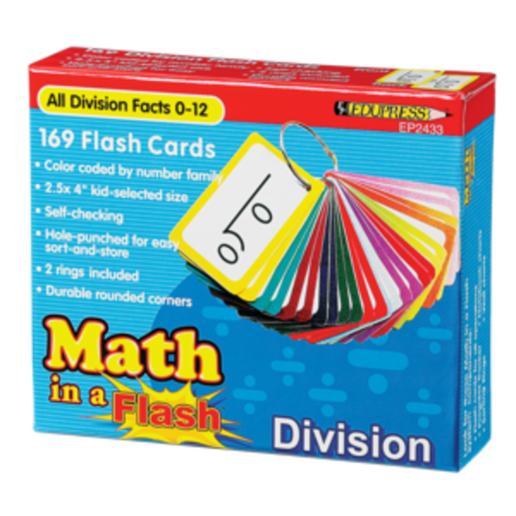 Teacher Created Resources Math in a Flash Cards: Division [TCR62433]