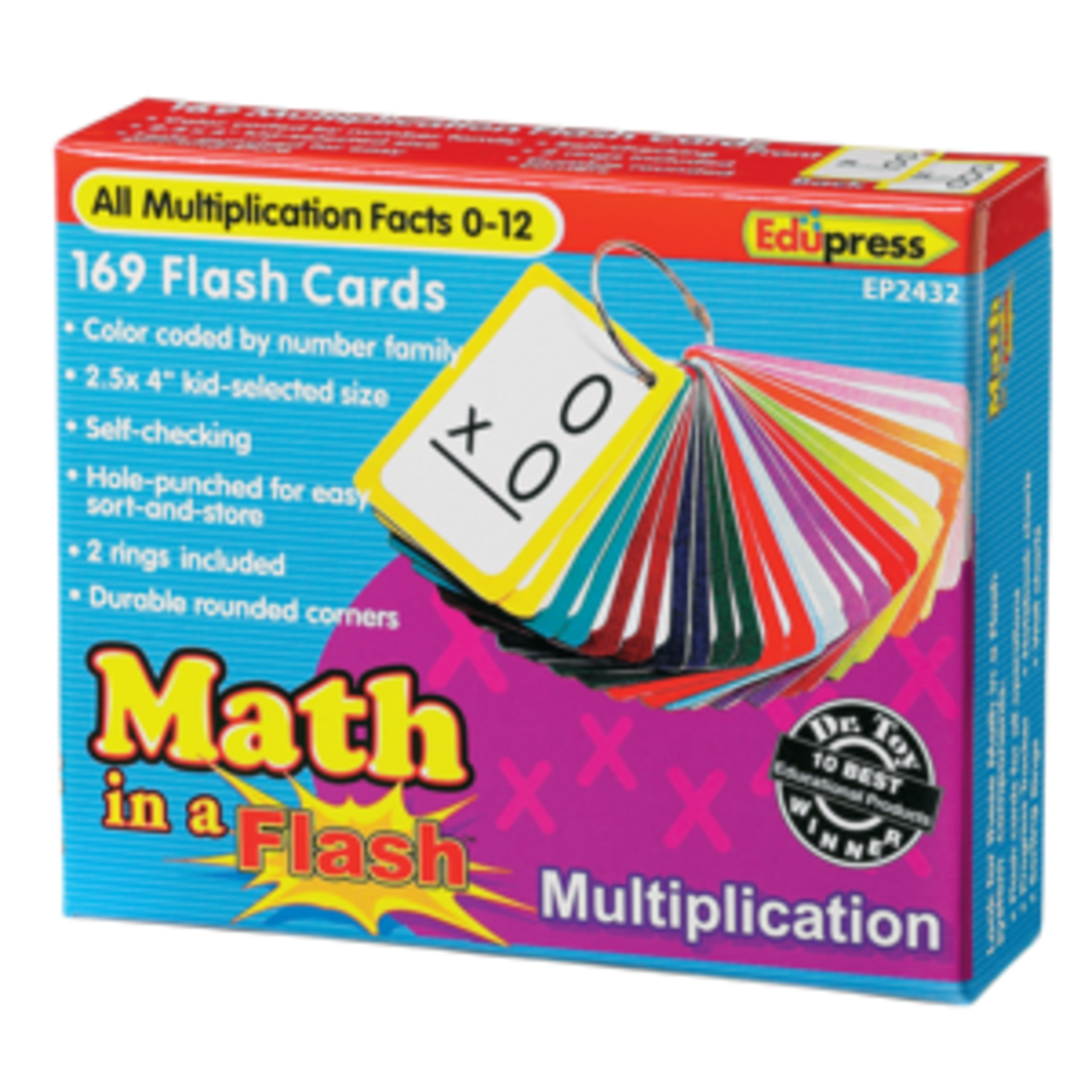 Teacher Created Resources Math in a Flash Cards: Multiplication [TCR62432]