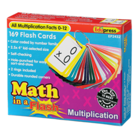 Teacher Created Resources Math in a Flash Cards: Multiplication