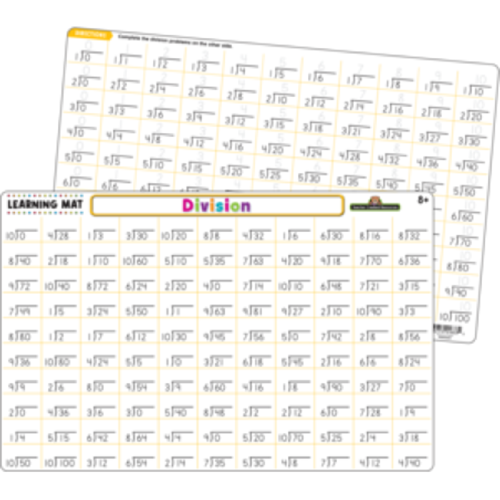 Teacher Created Resources Division Learning Mat [TCR21026]