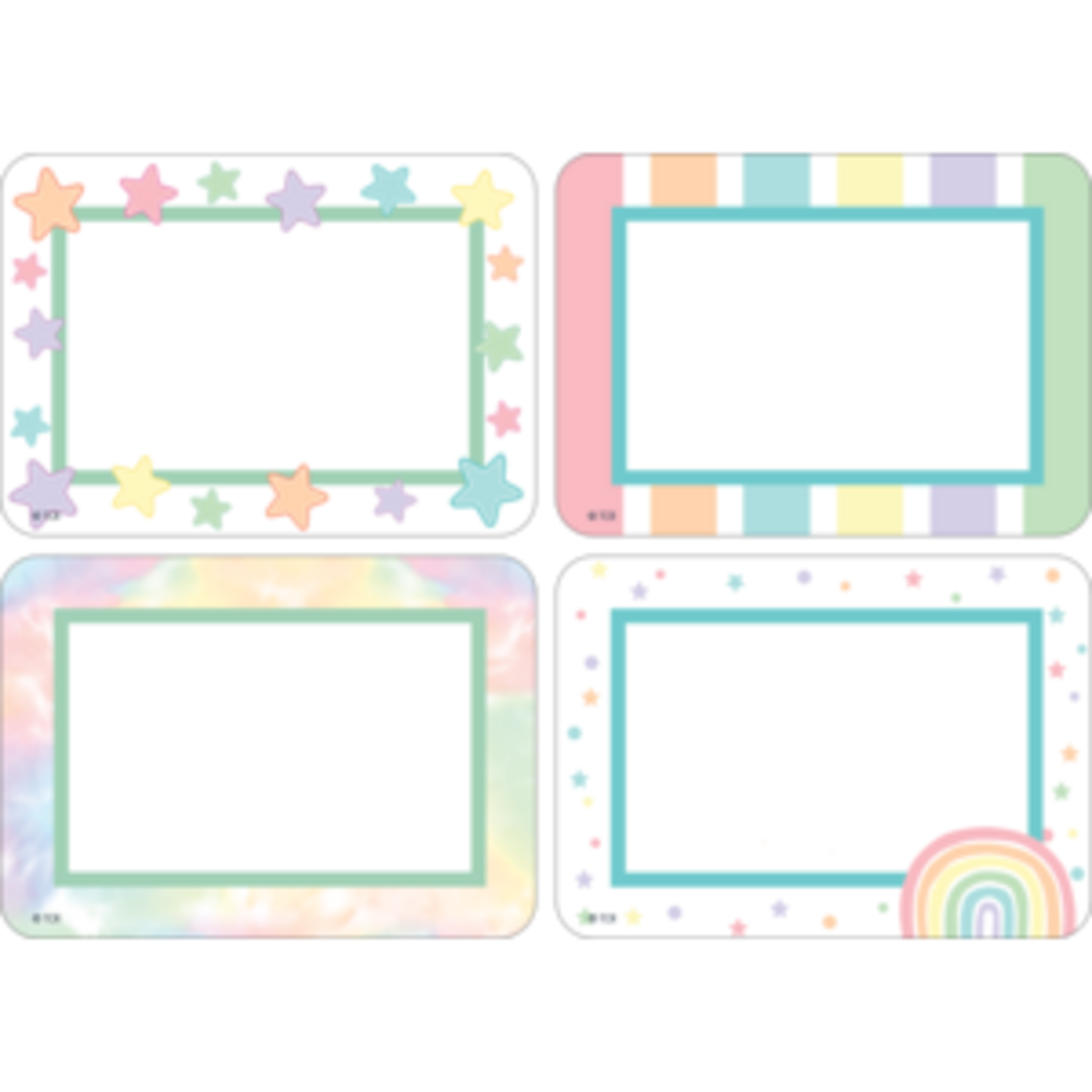 Teacher Created Resources Pastel Pop Name Tags/Labels - Multi-Pack [TCR8421]