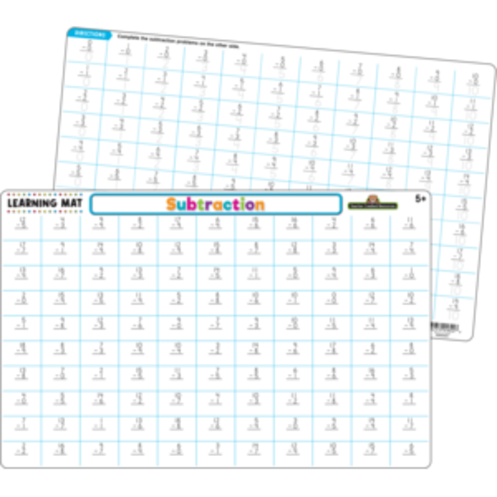 Teacher Created Resources Subtraction Learning Mat [TCR21017]