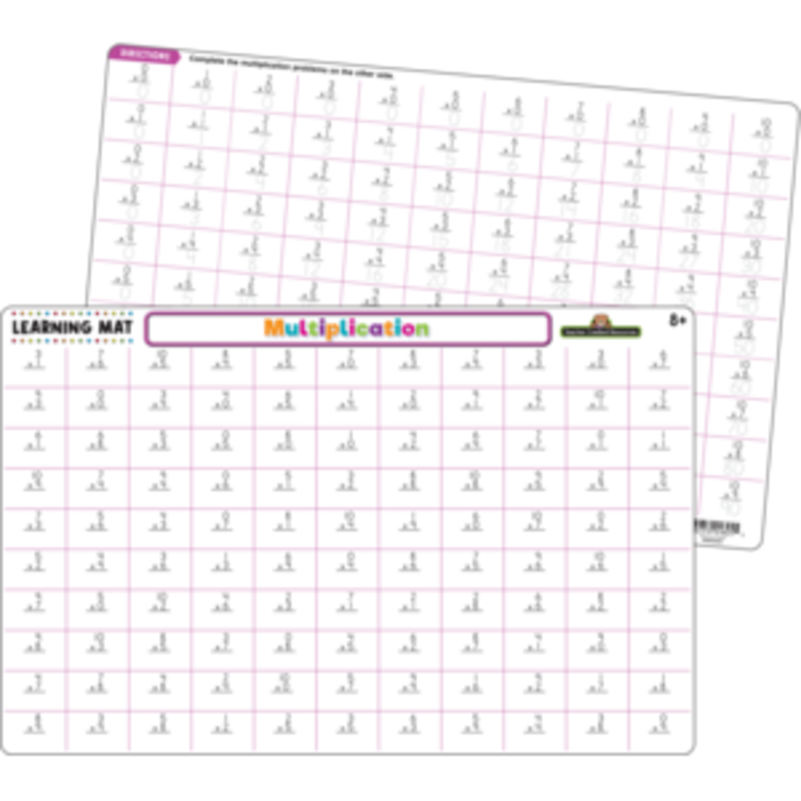 Teacher Created Resources Multiplication Learning Mat [TCR21018]
