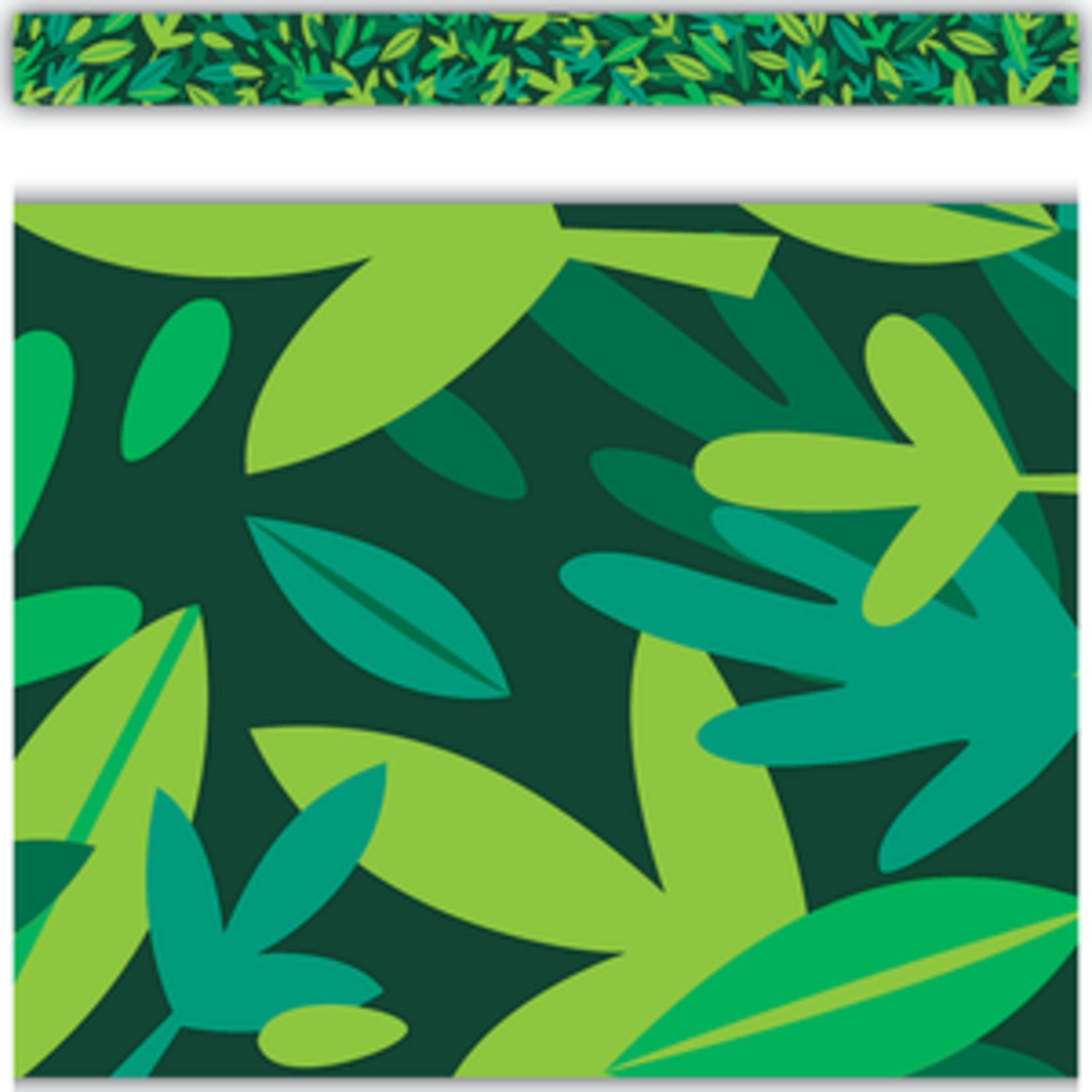 Teacher Created Resources Ranger Rick Forest Leaves Straight Border Trim [TCR3566]