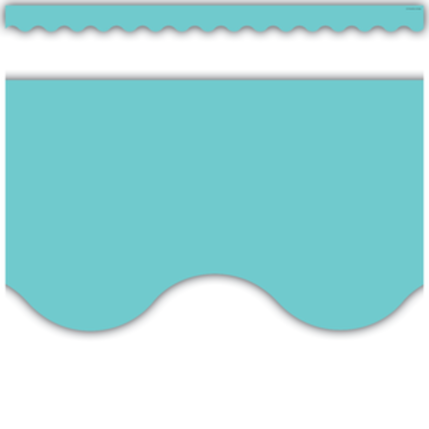 Teacher Created Resources Light Turquoise Scalloped Border Trim [TCR8736]