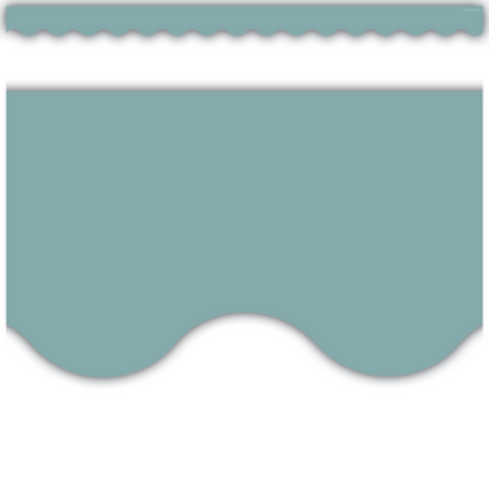Teacher Created Resources Calming Blue Scalloped Border Trim [TCR7128]