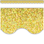 Teacher Created Resources Yellow Sparkle Scalloped Border Trim [TCR8768]