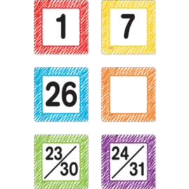 Teacher Created Resources Scribble Calendar Days