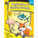 Teacher Created Resources Ready-Set-Learn: Beginning & Ending Sounds Grd K-1 [TCR5952]
