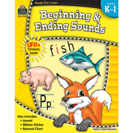 Teacher Created Resources Ready-Set-Learn: Beginning & Ending Sounds Grd K-1