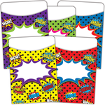 Teacher Created Resources Superhero Library Pockets - Multi-Pack [TCR5647]