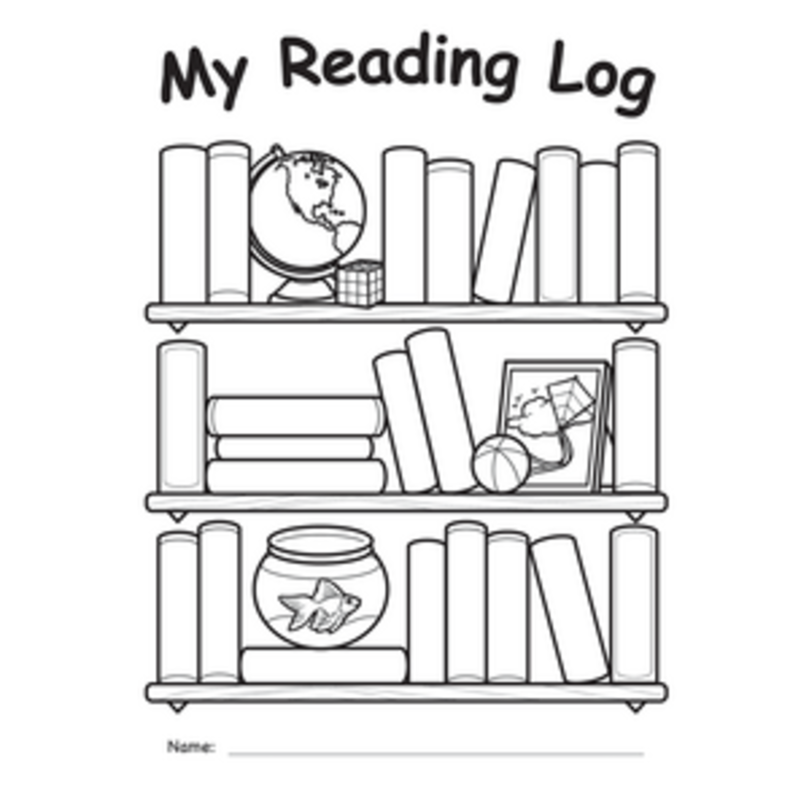 Teacher Created Resources My Own Books: My Reading Log [TCR60011]