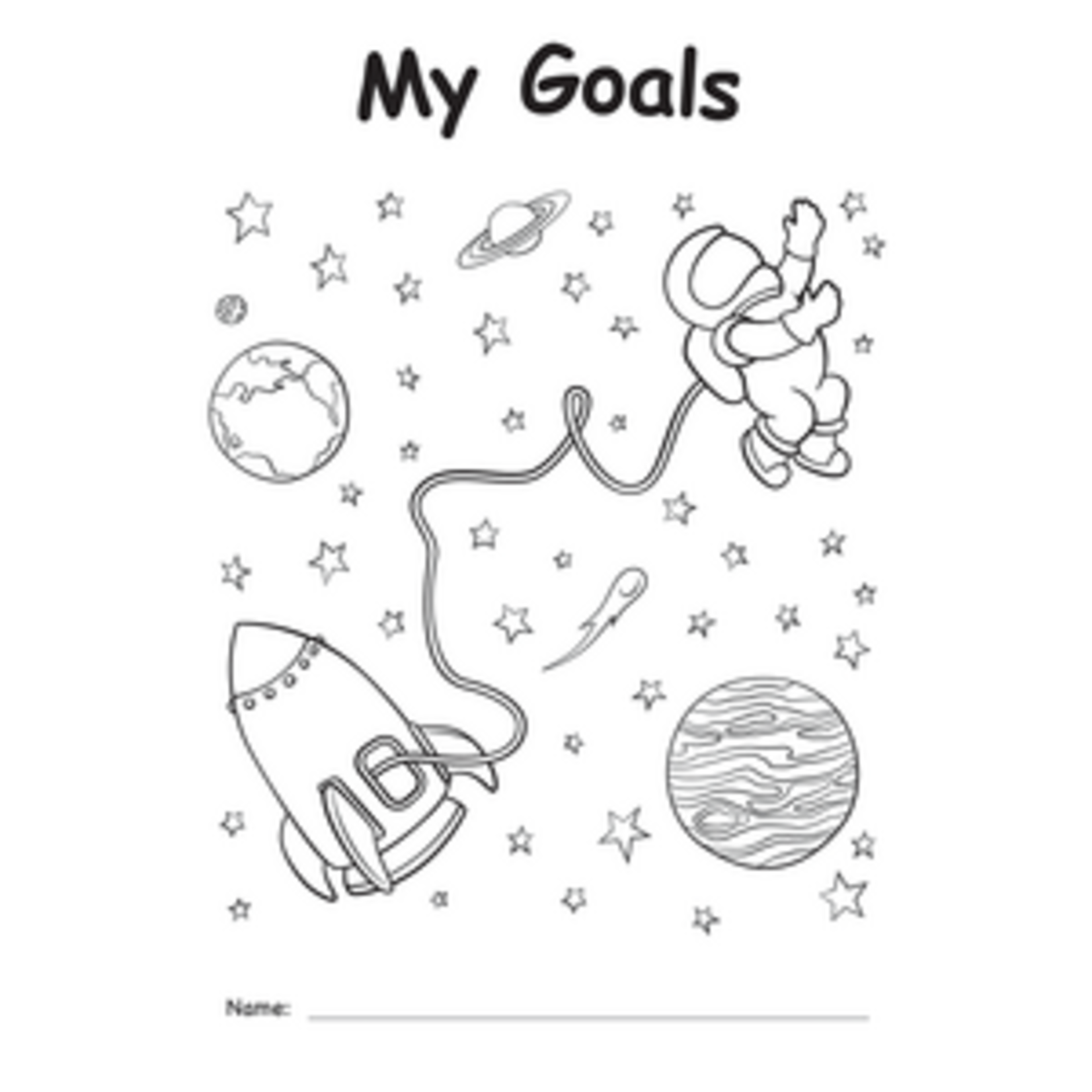 Teacher Created Resources My Own Books: My Goals [TCR60140]