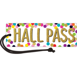 Teacher Created Resources Confetti Magnetic Hall Pass