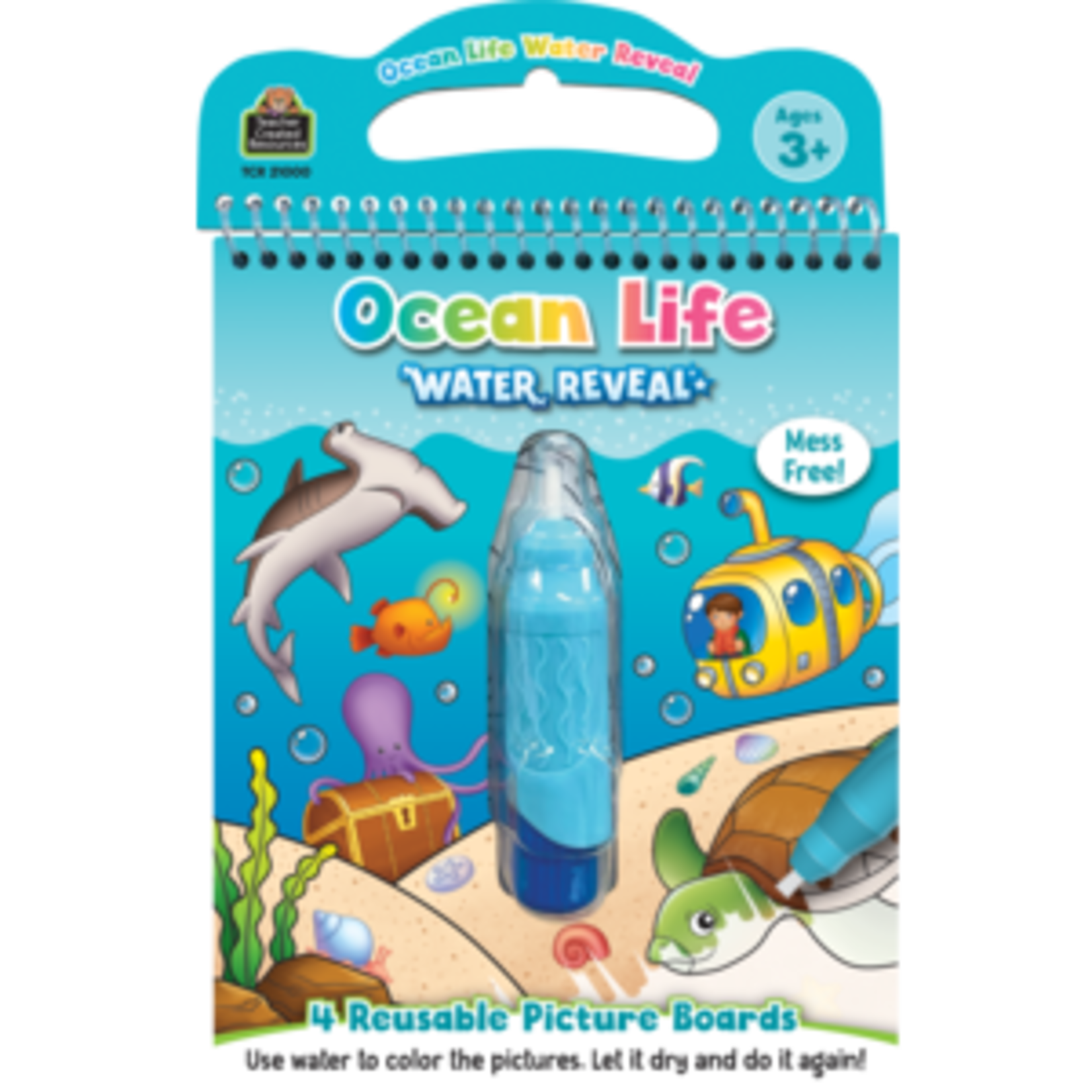 Teacher Created Resources Ocean Life Water Reveal [TCR21000]