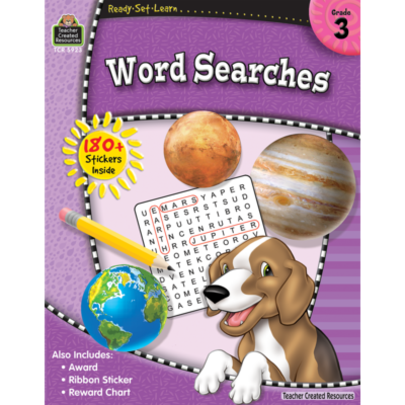 Teacher Created Resources Ready-Set-Learn: Word Searches Grd 3 [TCR5923]