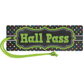 Teacher Created Resources Chalkboard Brights Magnetic Hall Pass