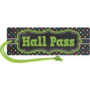 Teacher Created Resources Chalkboard Brights Magnetic Hall Pass