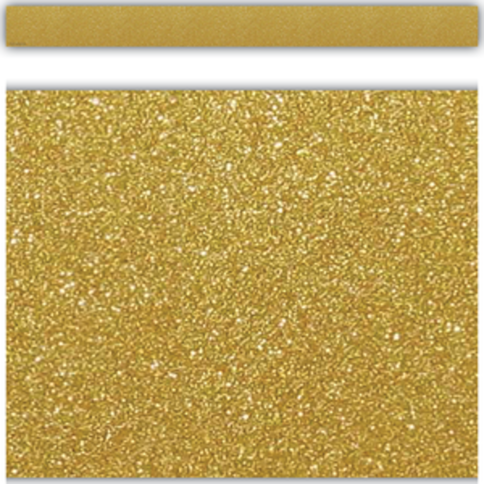 Teacher Created Resources Gold Shimmer Straight Border Trim [TCR5627]