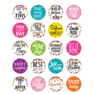 Teacher Created Resources Confetti Words to Inspire Planner Stickers