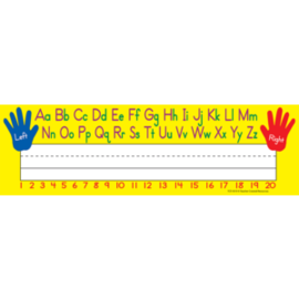 Teacher Created Resources Left/Right Alphabet Flat Name Plates