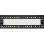 Teacher Created Resources Chalkboard Brights Flat Name Plates [TCR5624]