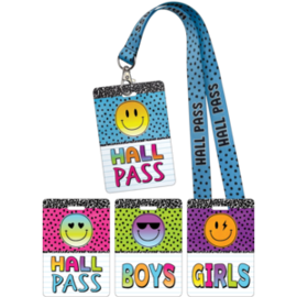 Teacher Created Resources Brights 4Ever Hall Pass Lanyards