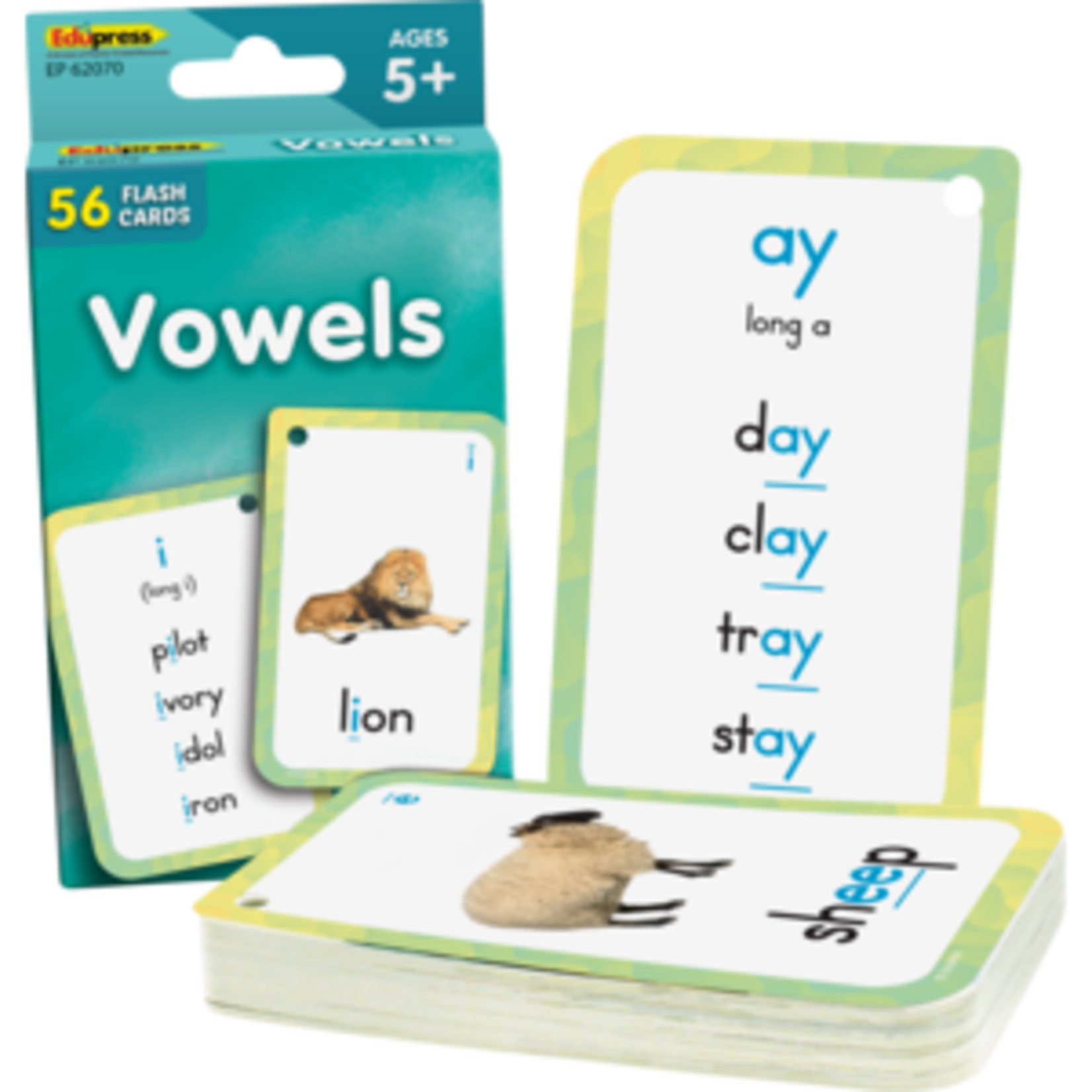 Teacher Created Resources Vowels Flash Cards [TCR62070]