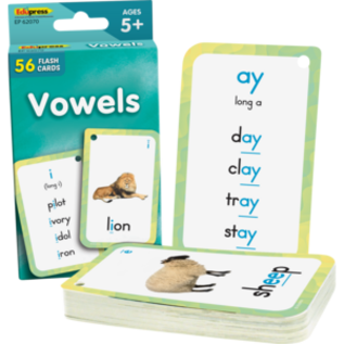 Teacher Created Resources Vowels Flash Cards