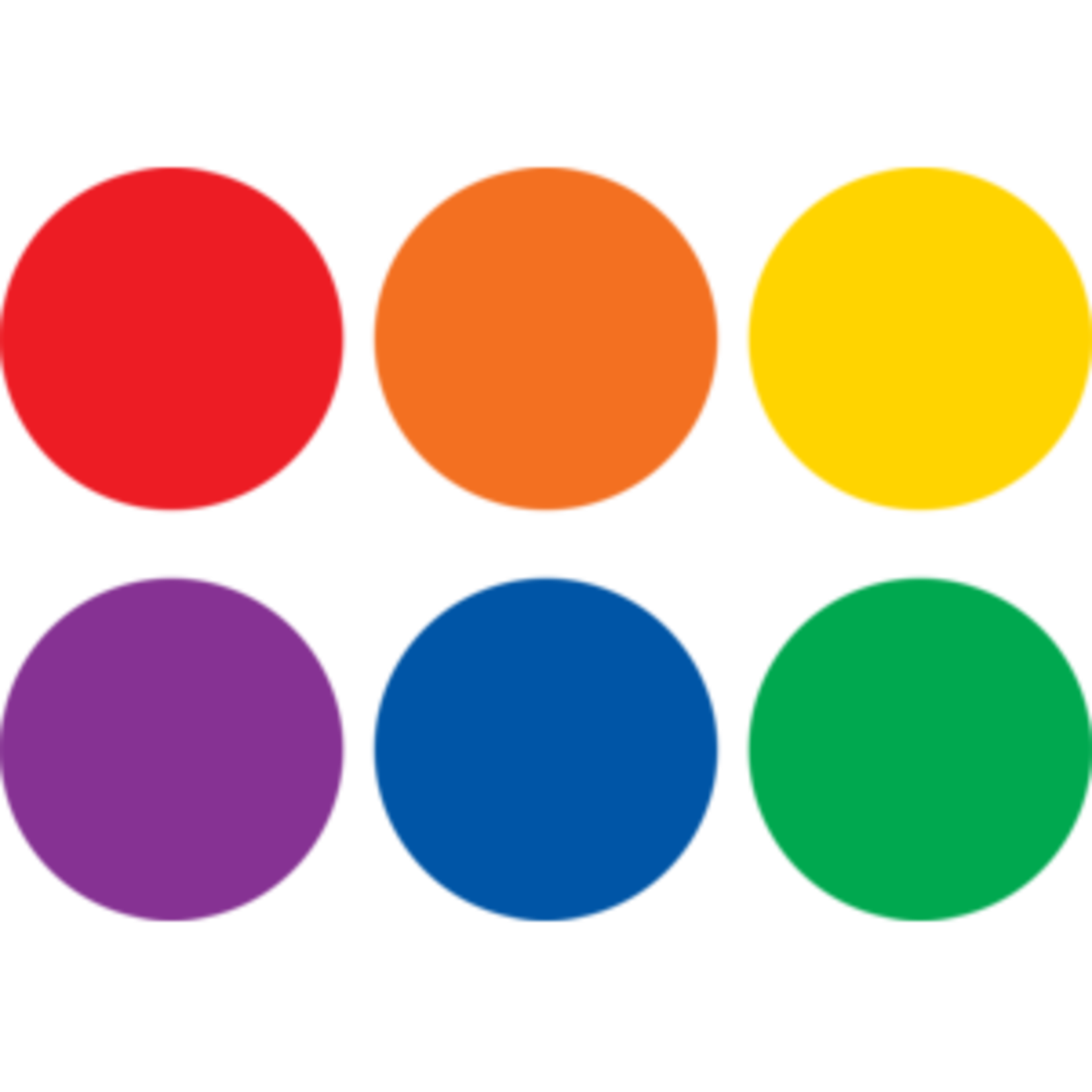 Teacher Created Resources Spot On Floor Markers Colorful Circles - 4" [TCR77544]