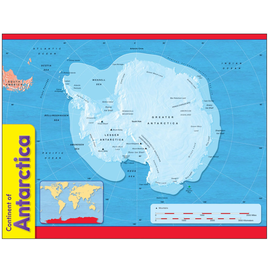 Trend Enterprises Continent of Antarctica