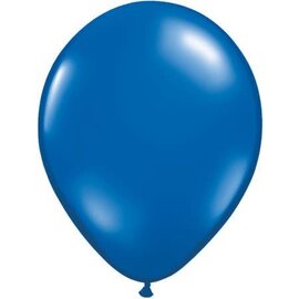 Qualatex Sapphire Blue Latex Balloons 100 Count by Qualatex