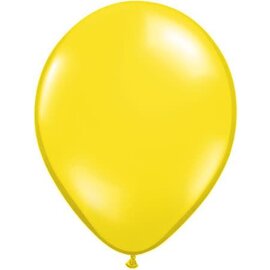 Qualatex Citrine Yellow Latex Balloons 100 Count by Qualatex
