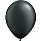 Qualatex Pearl Onyx Black Latex Balloons 100 Count by Qualatex