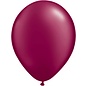 Qualatex Pearl Burgundy Latex Balloons 100 Count by Qualatex